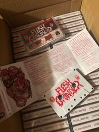 Image 5 of Flesh Grinder / Lymphatic Phlegm - Split (1999 Reissue) cassette