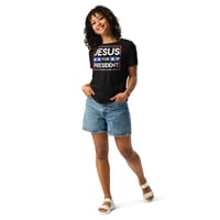 Image 1 of Jesus for President Women's Tee