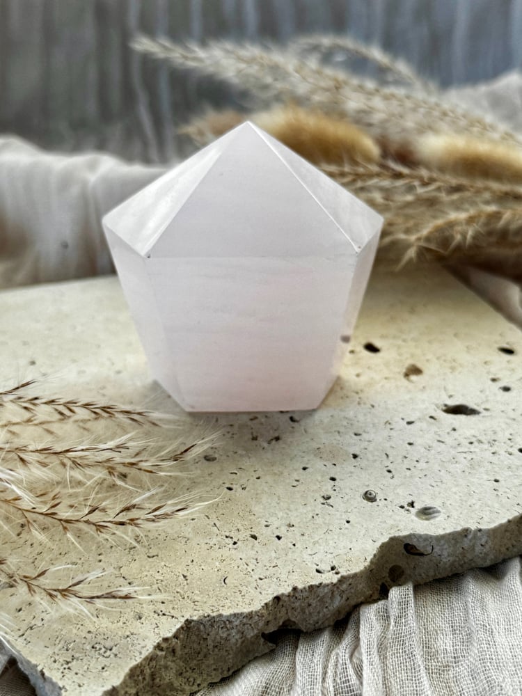 Image of Pink Calcite Cupcake Tower 