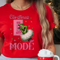 Christmas Mode On (pink Grinch edition)