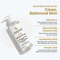 Image 3 of Mayam Beauty C+E FeruGlow Gel Facial Cleanser: Vitamin C Face Wash w/ Niacinamide & Ferulic Acid