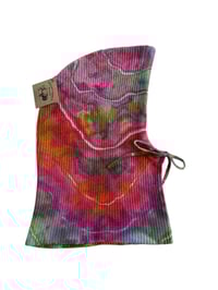 Image 2 of Adult Knit Balaclava in Euphoria Geode Ice Dye