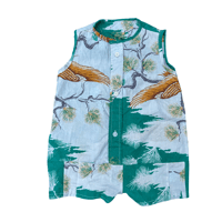 Image 1 of Bird Romper - Size 0-1