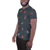 Image 2 of Arachnid Athletic tee - blue