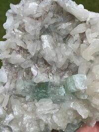 Image 8 of Green Apophyllite On Stilbite Specimen #1837