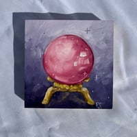 Image 2 of Crystal Ball Original Oil Painting