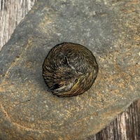 Image 3 of Sleepy Fox Brooch