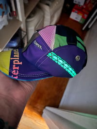 Image 2 of Surf Style Vintage Purple Green Yellow Flavorseal Reflect Glow 5-Panel