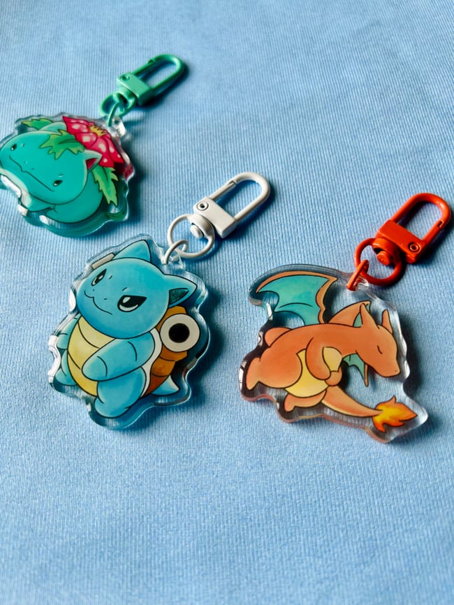 Pokémon Keychains