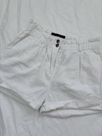 Image 2 of Zara white shorts // 36
