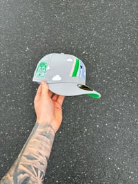 Image 2 of CELESTIAL GREEN BRIM PARTLU CLOUDY HOUSTON ASTROS CUSTOM FITTED