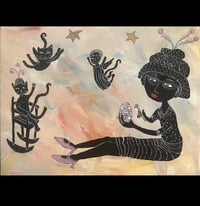 Image 1 of “Julia” original painting on 12” x 16” canvas
