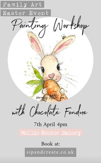 Family Painting Workshop and Chocolate Fondue 