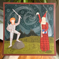 ✷ medieval storm print ✷