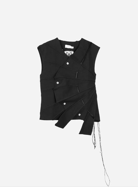 Image of ÆNRMÒUS - Nissin Vest (Black)