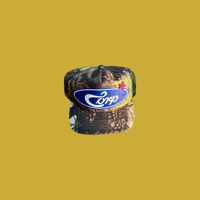 Image 2 of Camo “Built” Unconstructed Cap