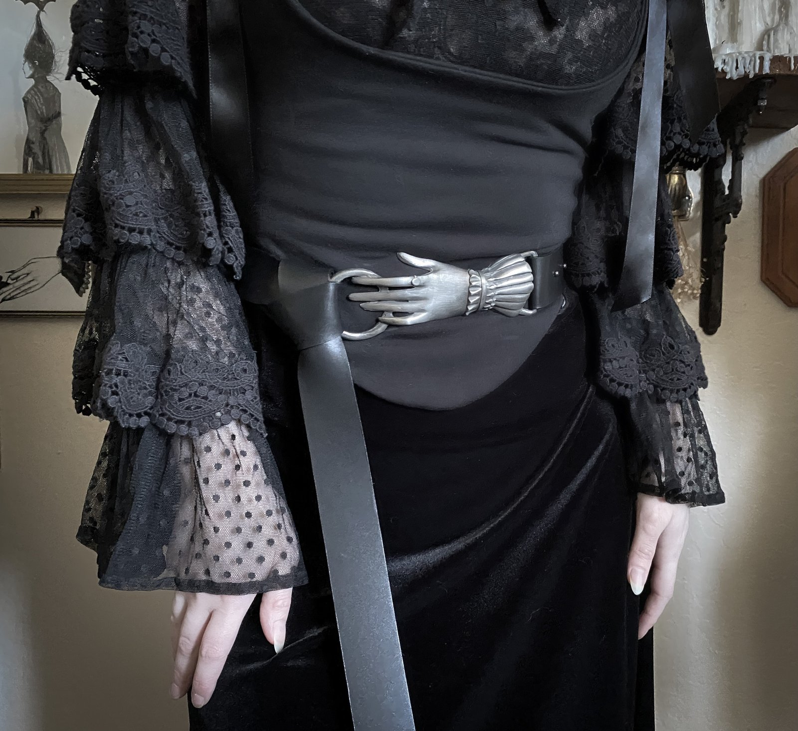 EPONINE BELTED LEATHER HAND BAG MADE IN ITALY/エポニーヌベルテッドレザーハンドバッグ EPONINE BELTED LEATHER HAND BAG MADE IN ITALY⁄エポニーヌベルテッド