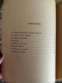 Image 4 of L’énigme du Grand Sphinx, de Georges Babarin, 1946, éditions Adyar
