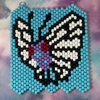 Butterfree Beaded Kandi Tapestry