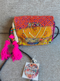 Image 3 of Nula CUTIE bag -orange and purple 