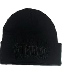frieden cuffed Beanie black