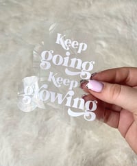 Image 1 of Keep Going Suncatcher