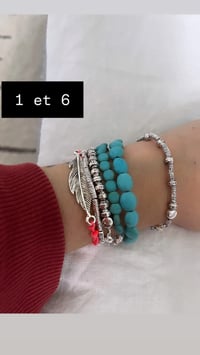Image 4 of bracelets Turquoises . ensemble ou à l unité 