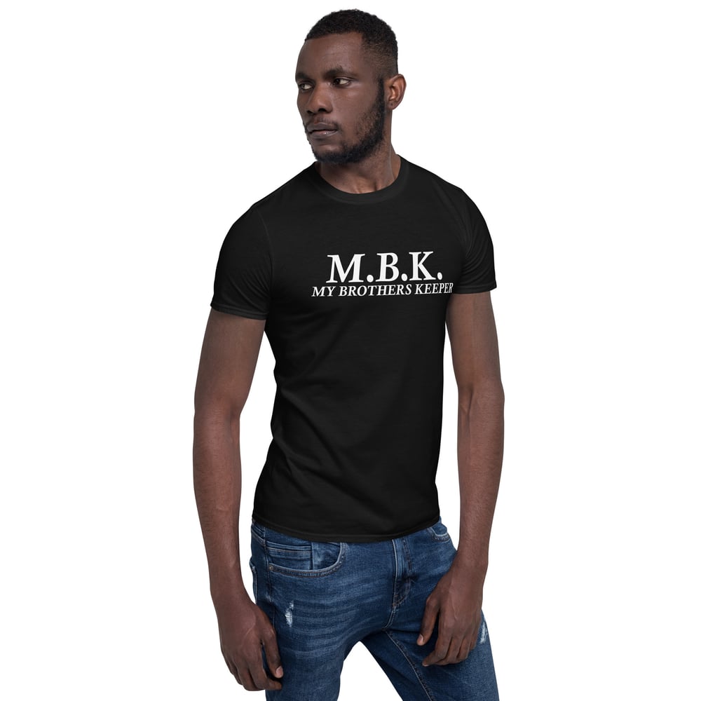 M.B.K. White TXT Short-Sleeve T-Shirt
