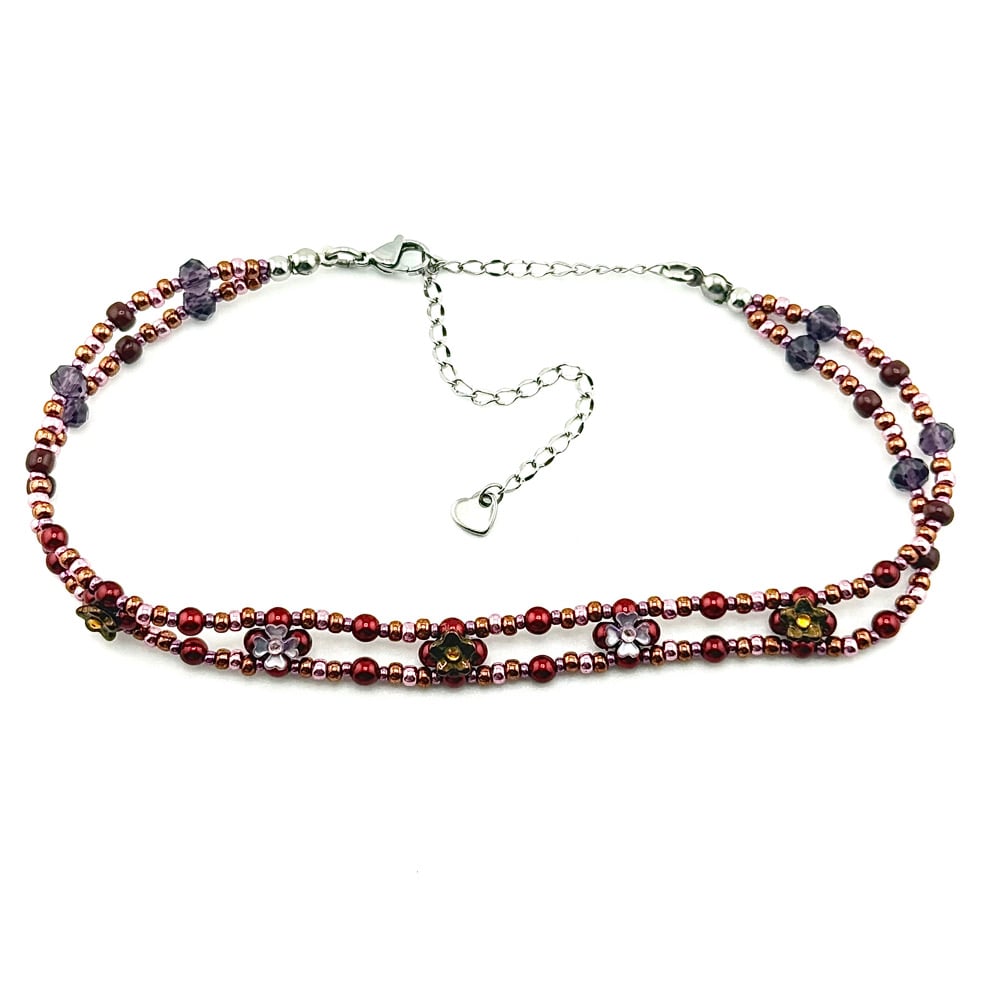 Image of Holly Punch Choker Necklace