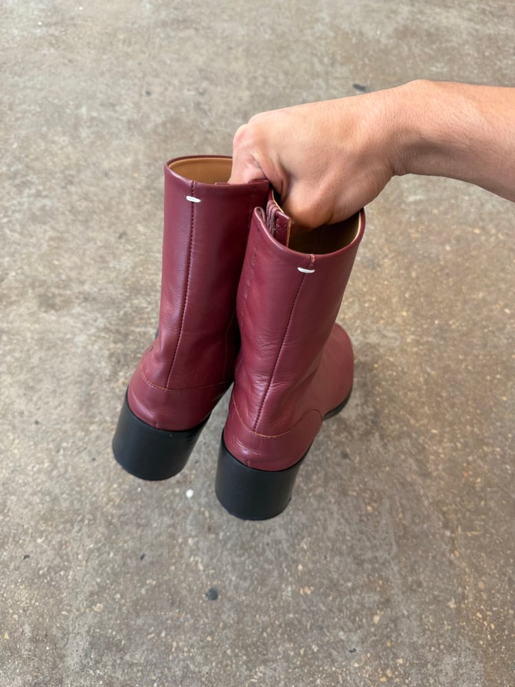 Image of Margiela Wine Red Tabis