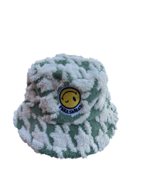 Green Sherpa bucket hat 
