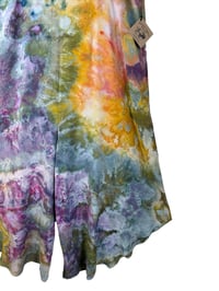 Image 8 of L Woven Wide-Leg Jumpsuit with Pockets in Appalachian Sunset Ice Dye