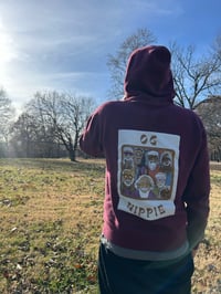 Image 2 of OG Hippie Zip Up Hoodie