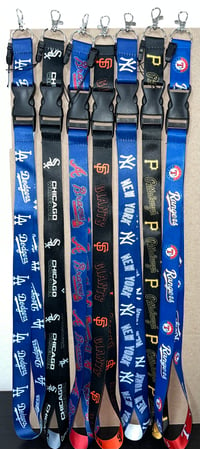 Image 1 of MLB Lanyard Key Badge ID Holder