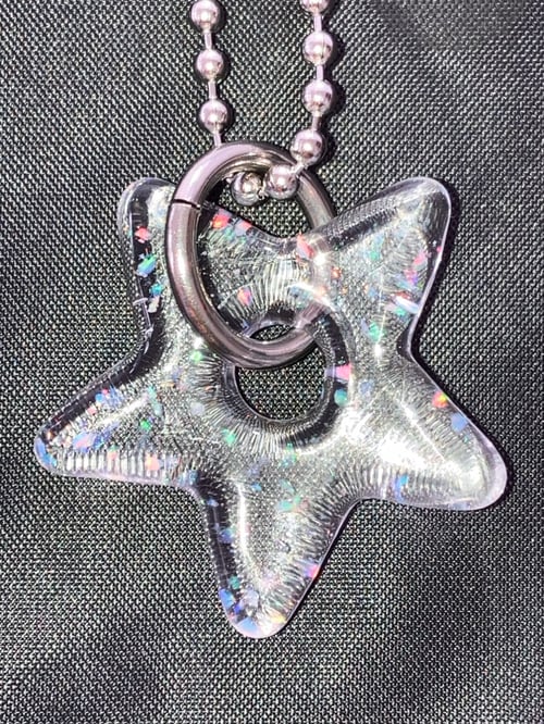 Image of chunky crushed opal star
