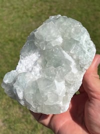 Image 5 of Frosty Green Cubic Fluorite Specimen #2158