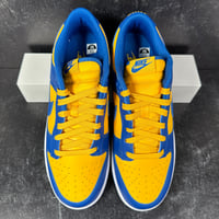 Image 3 of NIKE DUNK LOW RETRO UCLA MENS SHOES SIZE 9.5 BRUINS LOS ANGELES GOLD YELLOW BLUE NEW