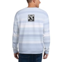 Image 2 of Sweatshirt rayé Z unisexe