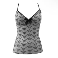 *ON SALE, MINOR FLAWS* scene queen cami *grey* 