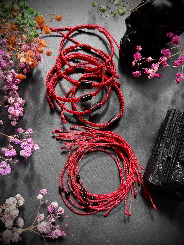 Image of Bransoletki ochronne z Turmalinem