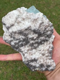 Image 6 of Aqua Fluorite On Barite Specimen #1917 