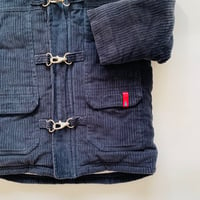 Image 2 of Cord coat navy size 2-3 years 