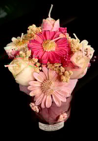 Image 2 of Floral Candle Bouqet