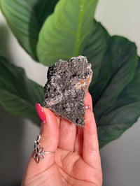 Image 1 of SUGAR DRUZY CHALCEDONY X MANGANESE -MOROCCO- P