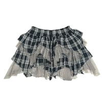 Image 1 of Algonquins tulle checkered skirt