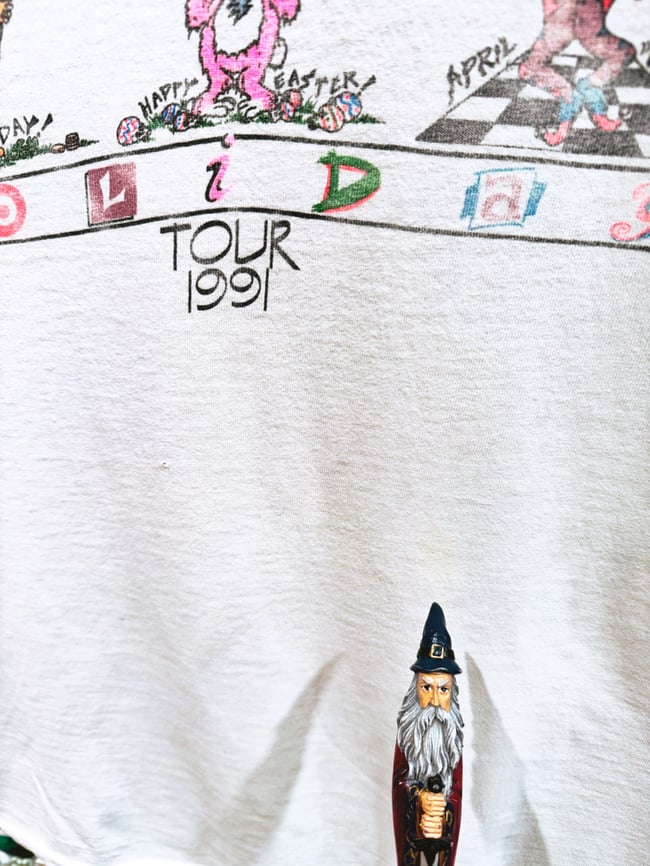Grateful Dead 1991 ‘Holiday’ Tour Lot T-Shirt - Size L