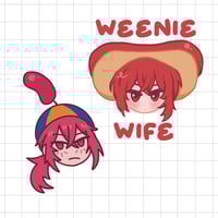 weenie stickers
