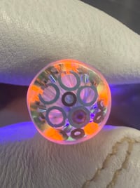 Image 1 of Light green with orange uv 