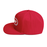 Image 3 of Riff Cult Snapback Hat Red