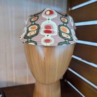 Image 2 of Cotton cycling cap - retro shapes